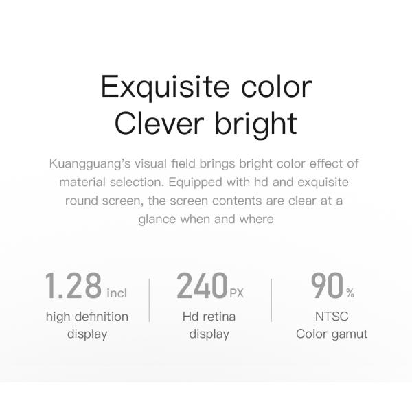 Умный браслет тарифа сердца RTK8762 Bluetooth Smartwatch андроида 1,28 дюймов вызывать