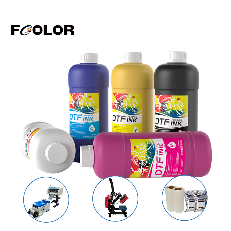 Manufacturer 1000ml Top Premium Dtf White Ink DTF PET Film Ink for Epson I3200 XP600 7890 P6000
