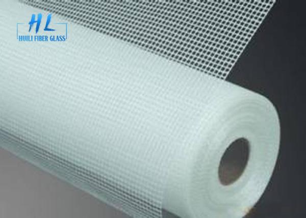 malha branca da fibra de vidro de 4x4 milímetro, malha resistente à corrosão da fibra de vidro