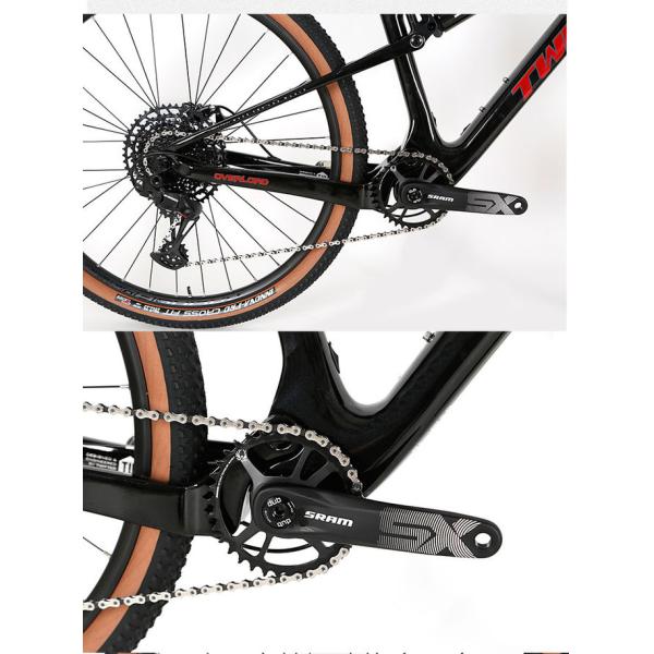 горный велосипед подвеса волокна углерода 29er полный