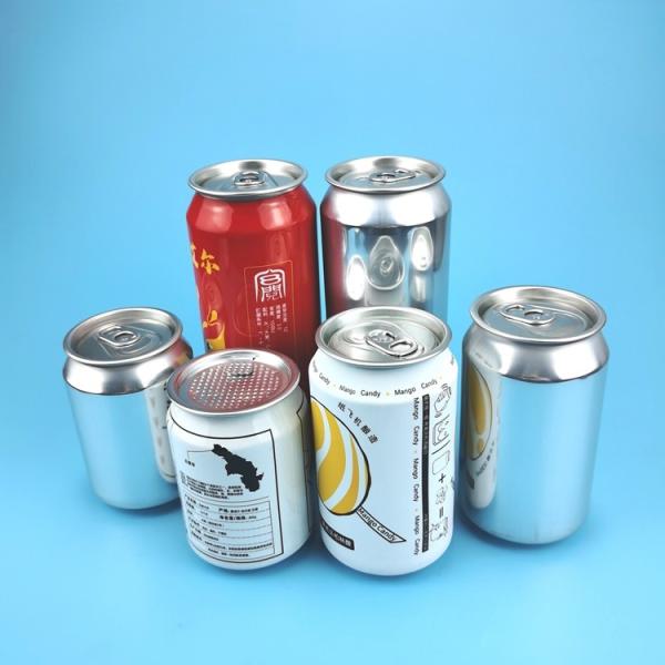 250ml Pull Beverage Juice Aluminum Bottle Can Cylinder Shape
