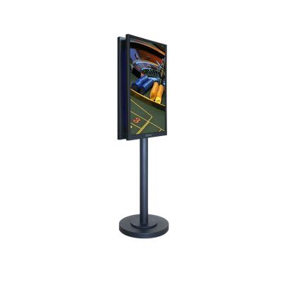 le câble de 5M HDMI et câble de l'alimentation CC l'affichage à cristaux liquides HDMI de 27 pouces entre le double moniteur d'affichage à cristaux liquides de côté de moniteur