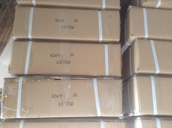 Q235 Scaffold Pulley Wheel / Scaffold Gin Wheel For Lifting Flat Goods To Height
