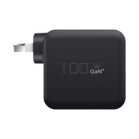 Carregador Rápido USB-C PD GaN 100W com QC4.0 para Telemóveis e Laptops