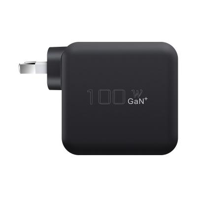100W Mini High Power AU SAA QC3.0 4.0 Usb C Type C Pd Gan Wall Phone Charger for QC4.0