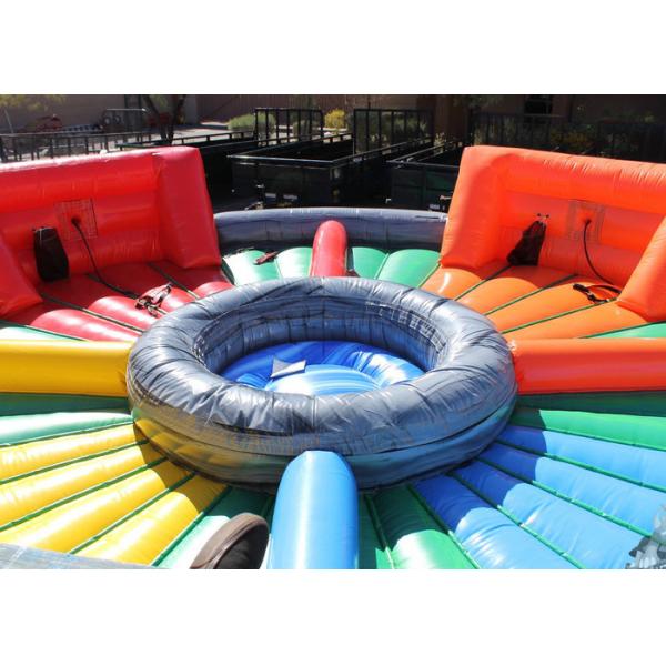 0.55mm PVC Inflatable Sports Games / Hungry Hippo Chowdown For Kids And Adults