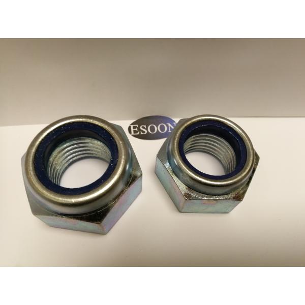 M33-2.0/M33-3.5 DIN 985 Class 8 Zinc Finish Steel Nylon Insert Lock Nut