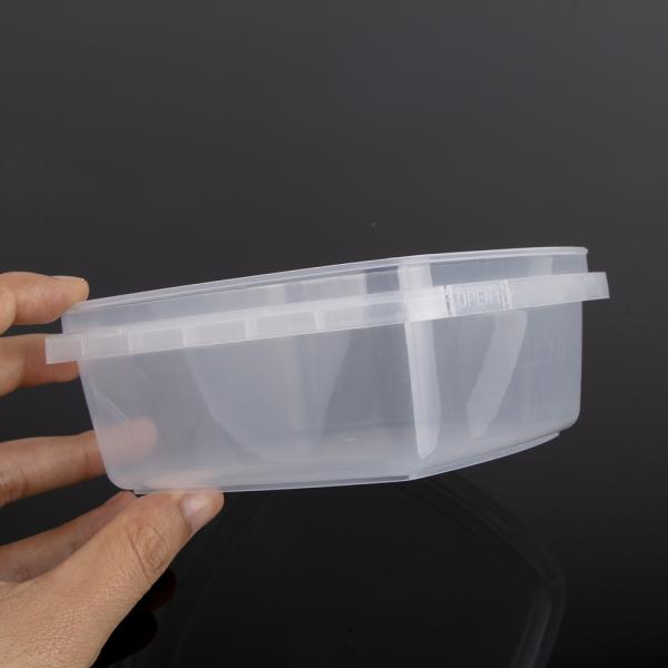 Консервация еды Microwavable пластиковое более хрустящее 13*13*5cm