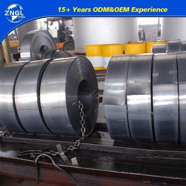 Q235B Zinc revêtement galvanisé en acier à faible teneur en carbone PPGI bande avec certification ISO