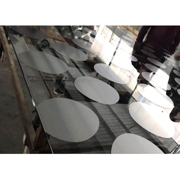 панель зеркала 15mm законченная напечатанная стеклянная для украшения мебели