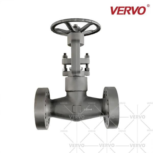 A válvula de porta do selo de pressão de API602 Dn50 2 polegadas forjou a flange de aço de RTJ