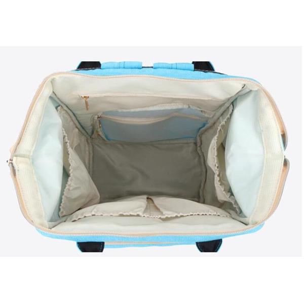 Fashionable Baby Care Nappy Changing Bags , Durable Green Infant Diaper Bag