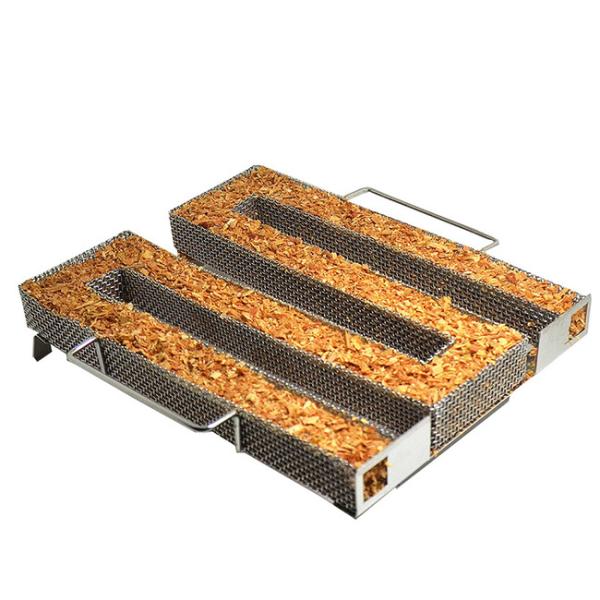 Corrosion Resistant Stainless Steel Cold Smoke Generator With Handles