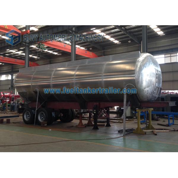 Two Axle 45m3 Tipping Dry Bulk Tank Trailer Food Grade Flour Tanker Semi Trailer