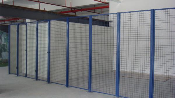 Iron Wire Fence Panels Port Garden Galvanized Wire Playground Easy Installation