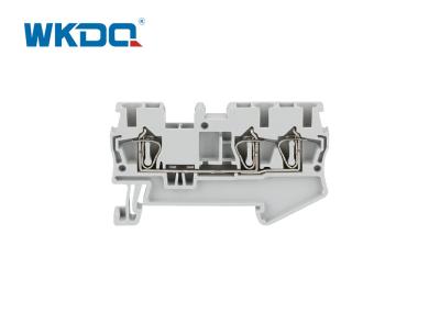 Bloco de distribuição do poder do trilho do ruído de JST 2.5-TWIN, estojo compacto do bloco de terminais da compressão de RoHS