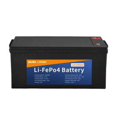 bateria profunda solar modular do ciclo do bloco 12.8v da bateria de lítio 200ah