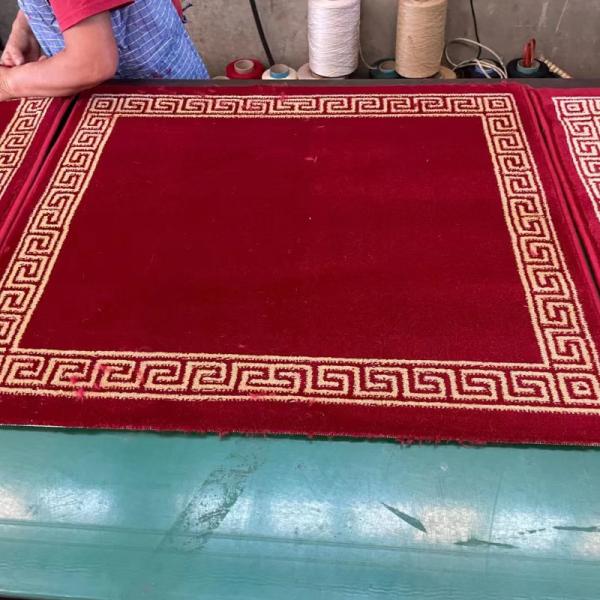 Customized Patterns 4*25 Roll Mosque Prayer Carpet for Muslim Mosque 4m 13.12ft Width