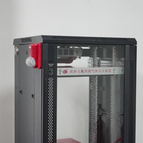Integrated Gas Fire Suppression Systems With No Power Required For Data Centers