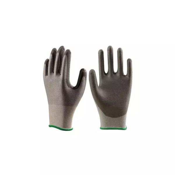 Polyester Antistatic Gloves Pu Dots Carbon Fiber Cleanroom Esd Gloves For Electronic Factory