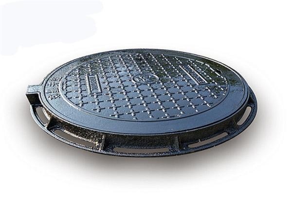 EN124 B125 Round Cast Iron Drain Covers Anti Frozen For Drainage Channel
