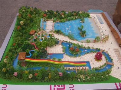 Material plástico acrílico 1 do modelo feito a mão do parque de diversões 3D * 1. 2M