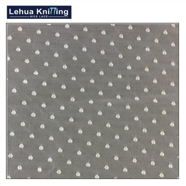 2018 high quality new arrival lace jacquard lace fabric for wedding dress
