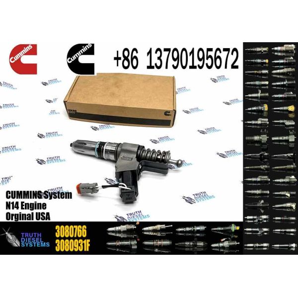 N14 Diesel Engine 3080766 3411767 Fuel Injector