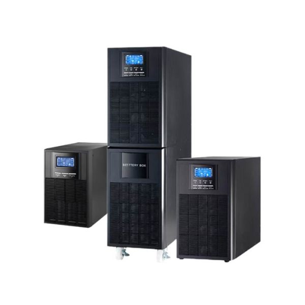 Online Server Room UPS 4kva Solutions Smart Double Conversion Tower Mounted