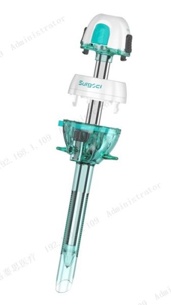 Ponta visível Trocar ótico Laparoscopic descartável 10mm do instrumento médico