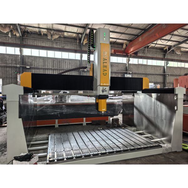 Automated 5-Axis CNC Stone Working Machine High-Efficiency Carving Milling