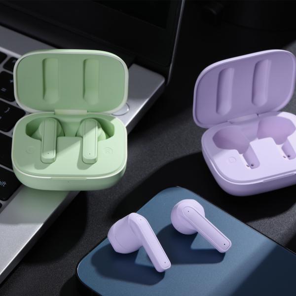 Smart TWS 5.0 Bluetooth Earbuds , Mini Wireless Earphones Plastic Material