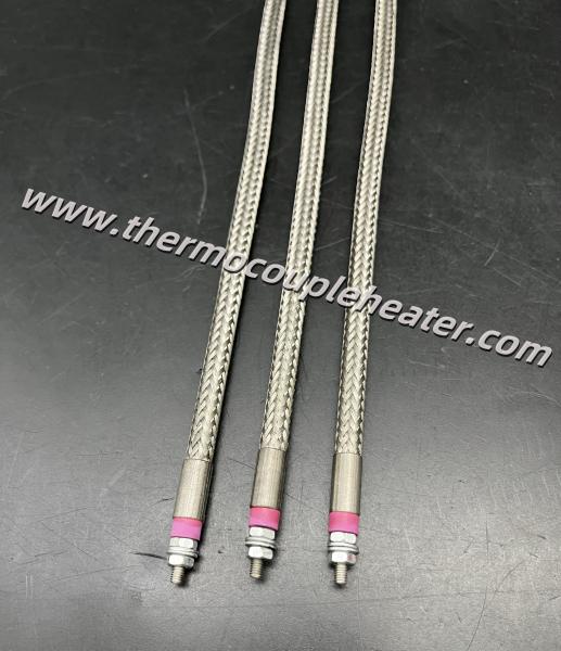 Diámetro de la superficie trenzada del calentador tubular flexible de 6,5 mm para el manifold de corredor caliente