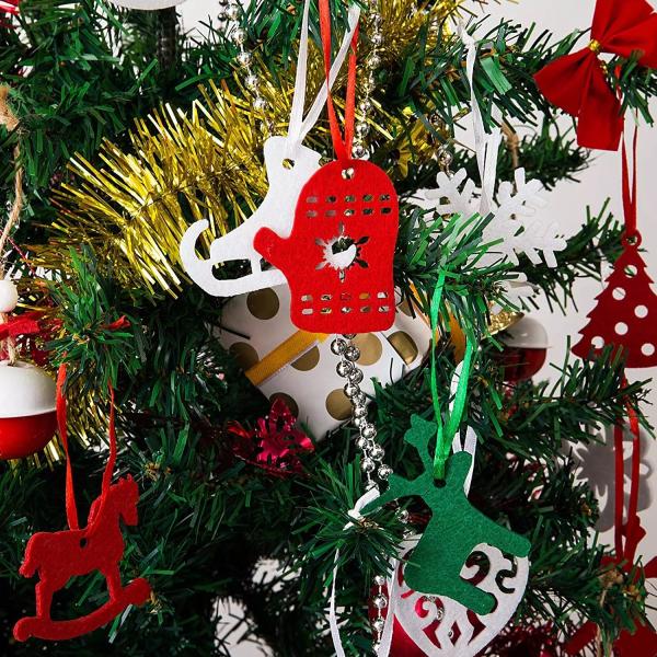 Personalized Wool Felt Christmas Party Crafts Ornament For Home Decorations