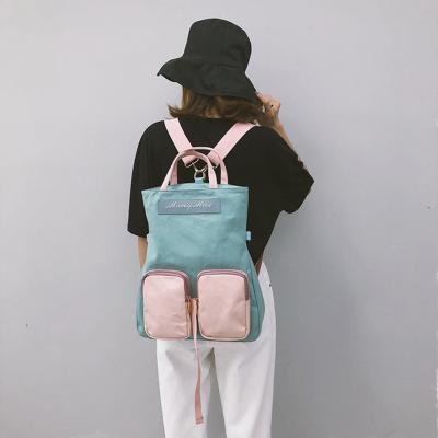 Multi-purpose rucksack with large capacity, one-shoulder handbags for middle school students