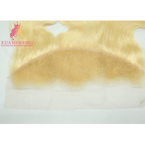Virgin 613 Blonde Hair Weave Body Wave Frontal No Shedding And No Tangle