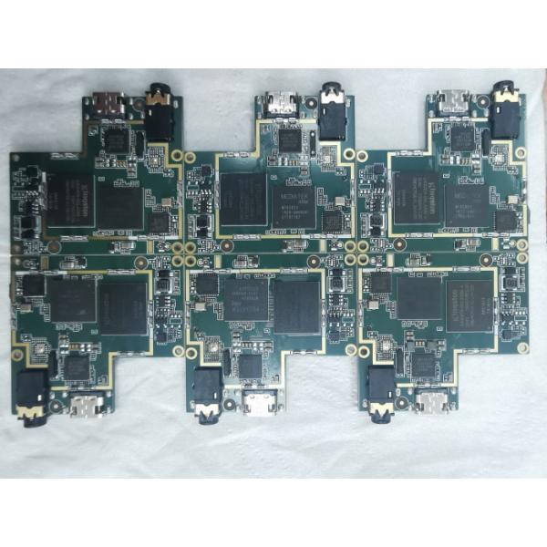 Premier 2 camada verde Soldmask PCB Assemblagem Fabricação avançada e controle rigoroso