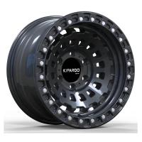 Aluminium roues tous terrains d'alliage de pCD de trou de 17 pouces 6 139,7