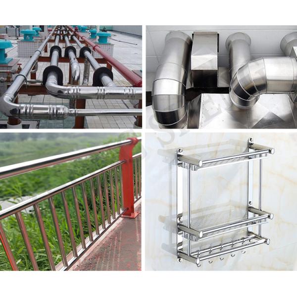 Tubo de acero inoxidable superduplex 2507 con sección cuadrada y norma ASTM