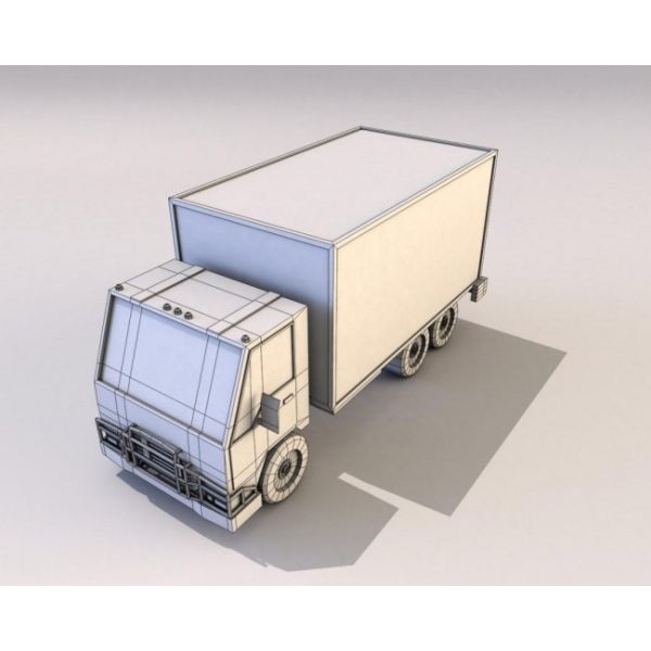Fiberglass  Foton Electric Gear Box Truck Trailer Vehicle Lorry Mini Cargo Van