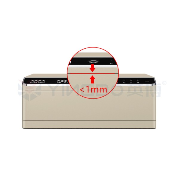 Fireproof Protection Built-In Jewelry Safe Jewellery Locker Box For Home Fingerprint Safe