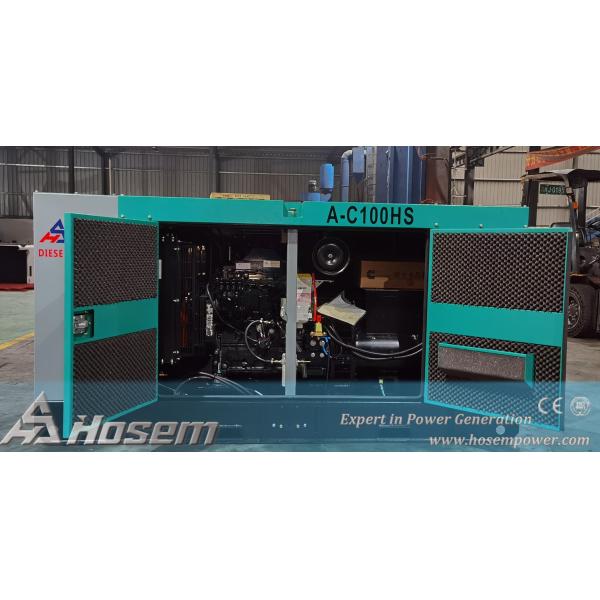 Cummins 91kVA 73kW générateur diesel électrique avec alternateur sans balai IP23