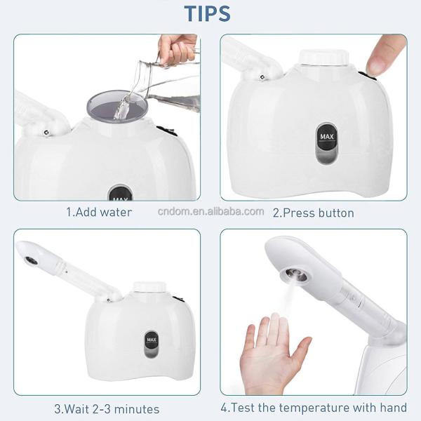 High Frequency Facial Steamer Multifunction Machine for Portable Facial and Hair Care