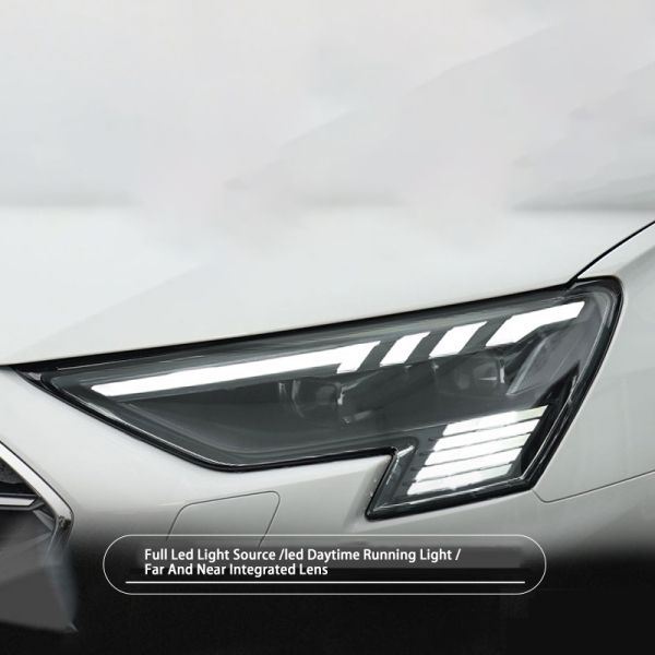 Demillon 2021-2024 Car Accessories for Audi A3 24vled Projector Headlights Daytime Running Lights