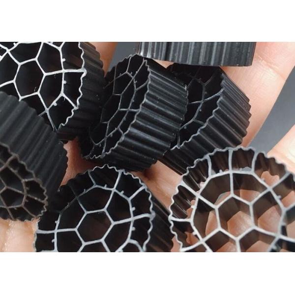 Черная несущая фильтра цвета К3 МББР на промышленная водоочистка 25*10мм