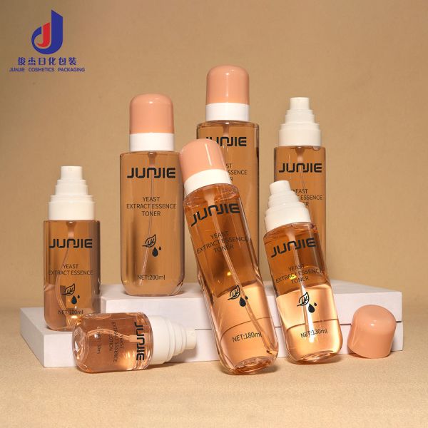 Cosmetic 50ml -250ml PET Transparent Empty Plastic Cosmetic Skin Care Facial Perfume Skin Care Essence Spray Pump Bottle