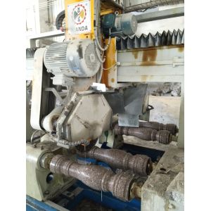 PLC / CNC Alta precisão Quatro Pcs Blauster máquina de corte para pilar, coluna Caps, bloqueio de estrada