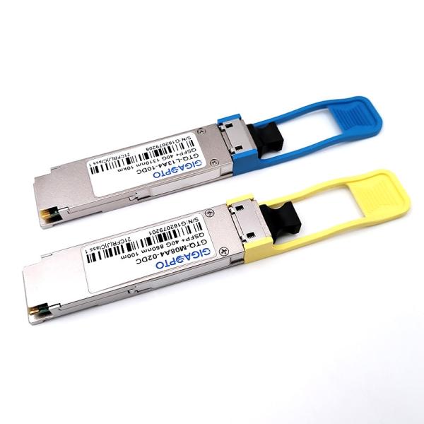 Émetteur-récepteur optique QSFP+ 3.3V avec câble MMF DDM