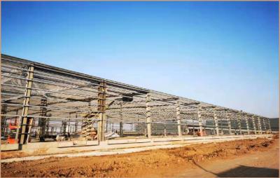 Impact Resistant Prefab Steel Warehouse Buildings With Fire And Water Resistance