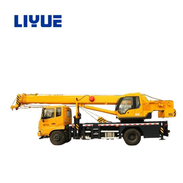 Construction Hydraulic Truck Crane 8 Ton With Telescopic Straight Boom